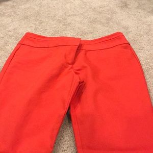 Red loft Marissa skinny pants